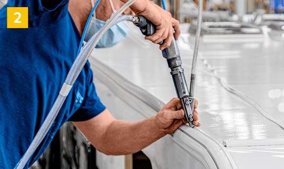 Stabiler Pro.Tec Frame in den KNAUS Wohnwagen