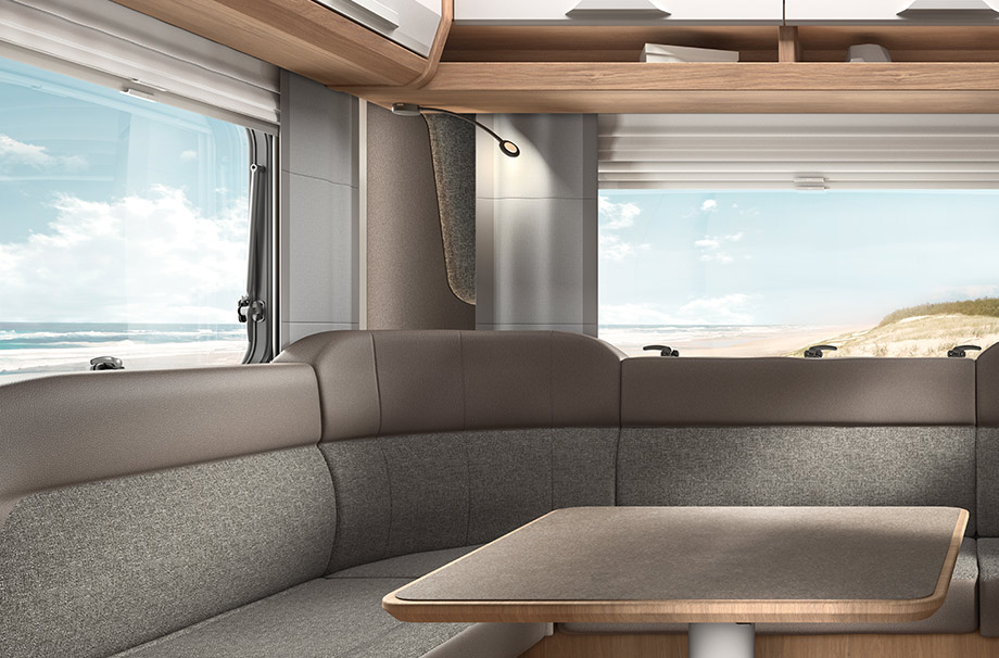 KNAUS SÜDWIND Polstervarianten - GREY COMFORT
